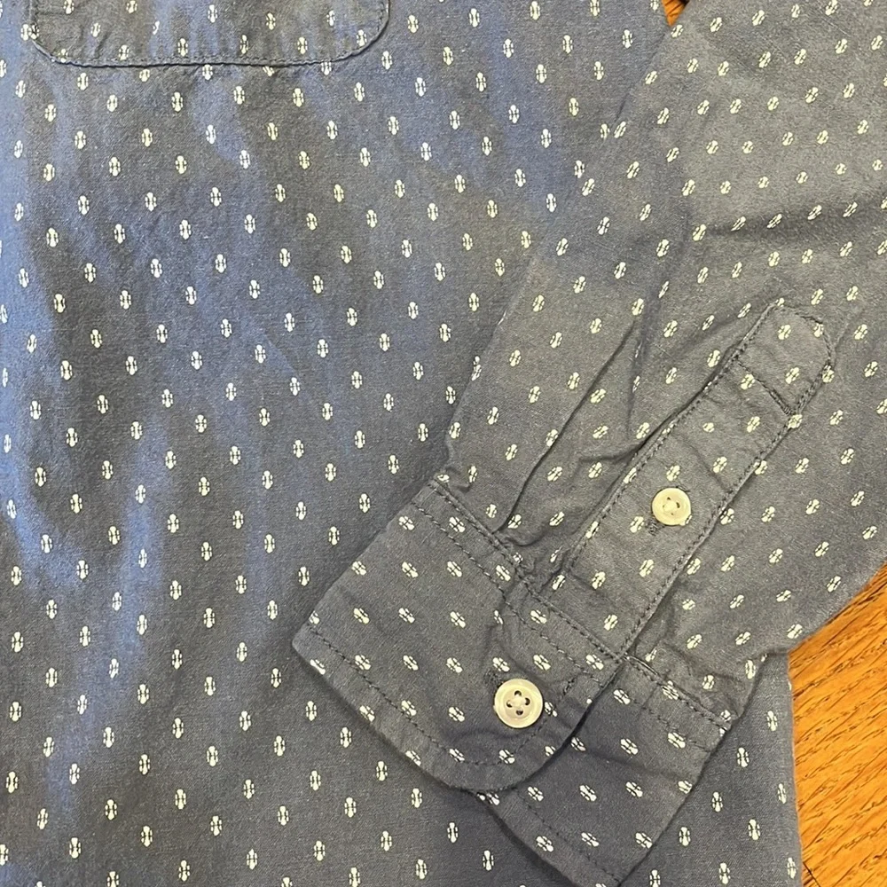 Children’s Place Blue pattern button down